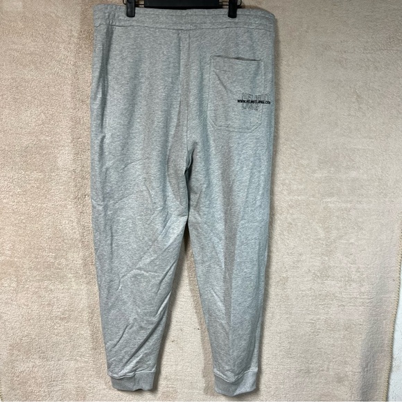 Helmut Lang Sweatpant Joggers Mens XL Gray 36x29 www.helmutlang.com - Picture 2 of 6